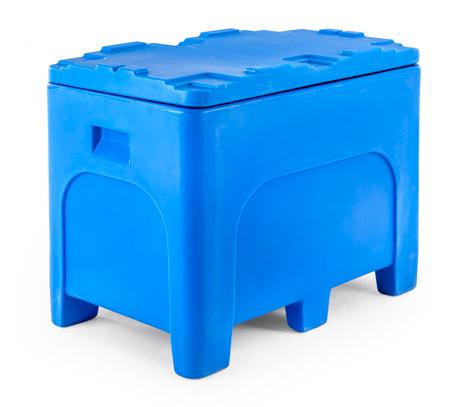 Plastic Large Dry Ice Storage Container On Wheels Chest Box Dry Ice  Transport Freezer
